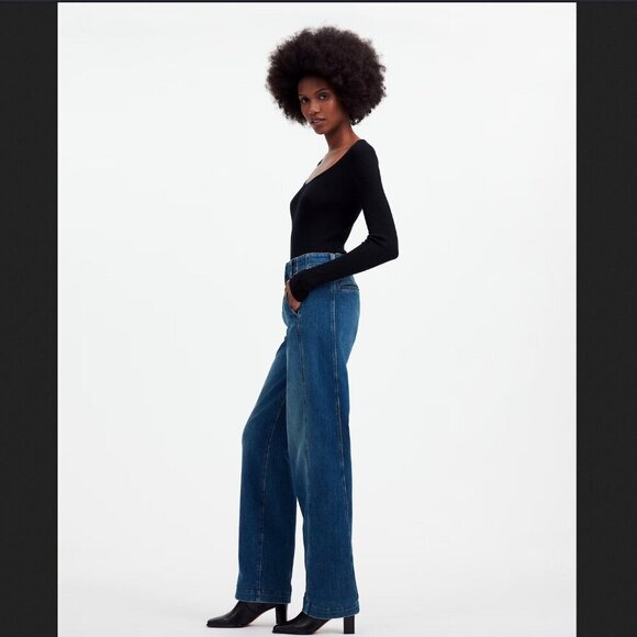 Madwell | Tapered Denim Trousers - Picture 2 of 10